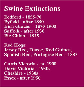 Extinctions